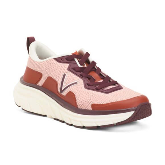VIONIC Wide Width Walk Max Knit Walking Sneakers